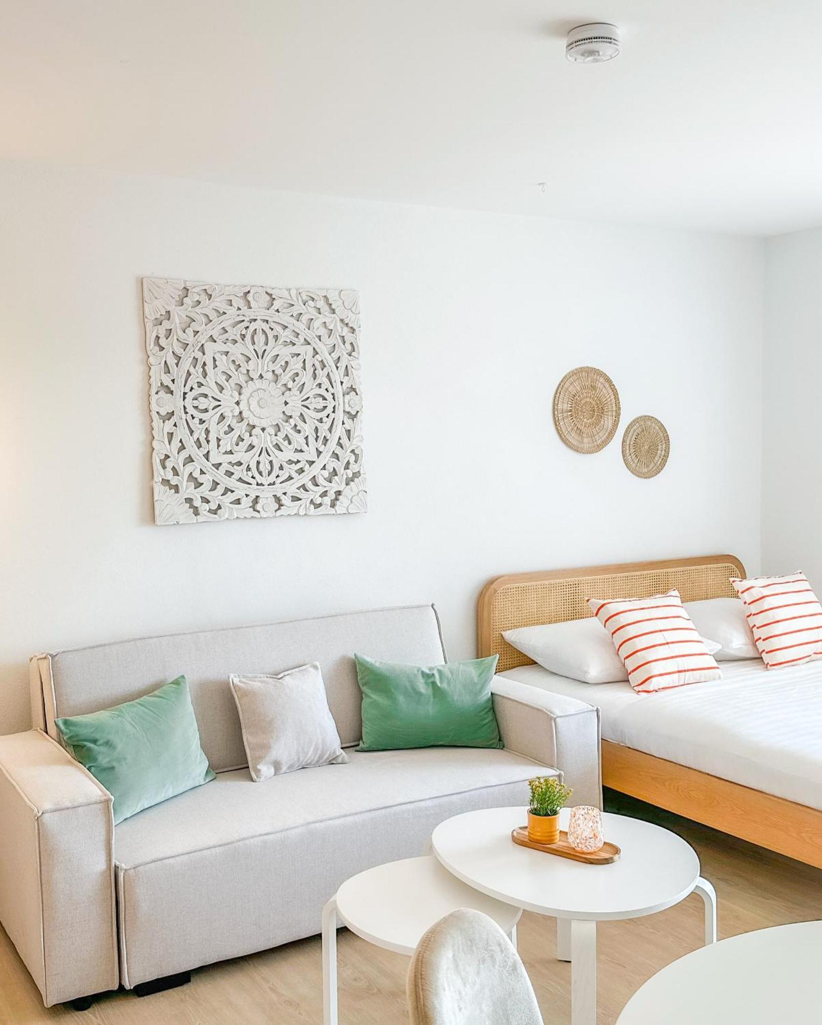 Thesunset Club - Studio II - Kueche - Balkon - Parken 메밍겐 외부 사진