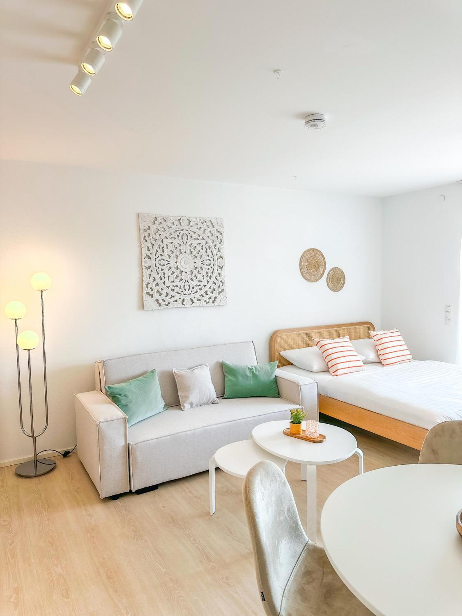 Thesunset Club - Studio II - Kueche - Balkon - Parken 메밍겐 외부 사진
