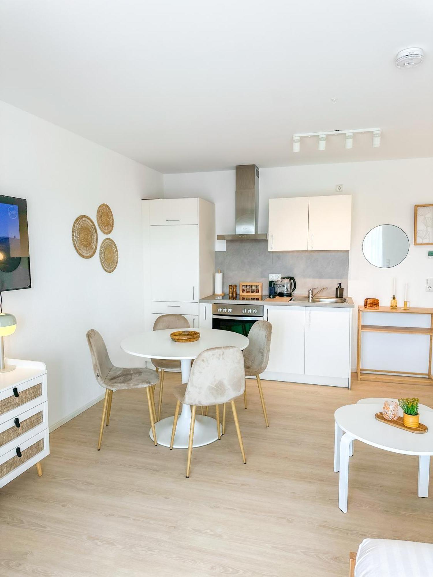 Thesunset Club - Studio II - Kueche - Balkon - Parken 메밍겐 외부 사진